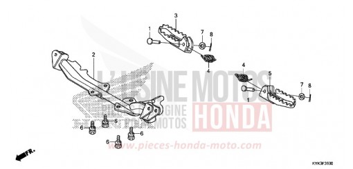 MARCHE CRF110FK de 2019